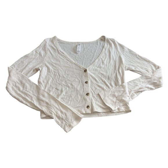 ALO Yoga Whisper Cardigan in Ivory - Picture 1 of 5